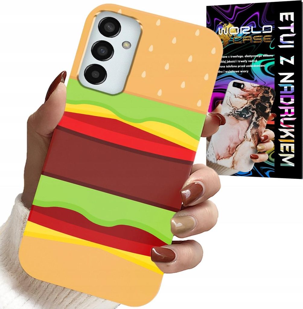 Fall Für Samsung Galaxy M23 - Fall Burger Cheeseburger Geschenk Fall