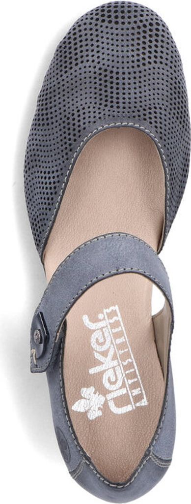 Rieker Komfort Pumps Damen 31353133353630 Blau 40 EU Produktbild 21