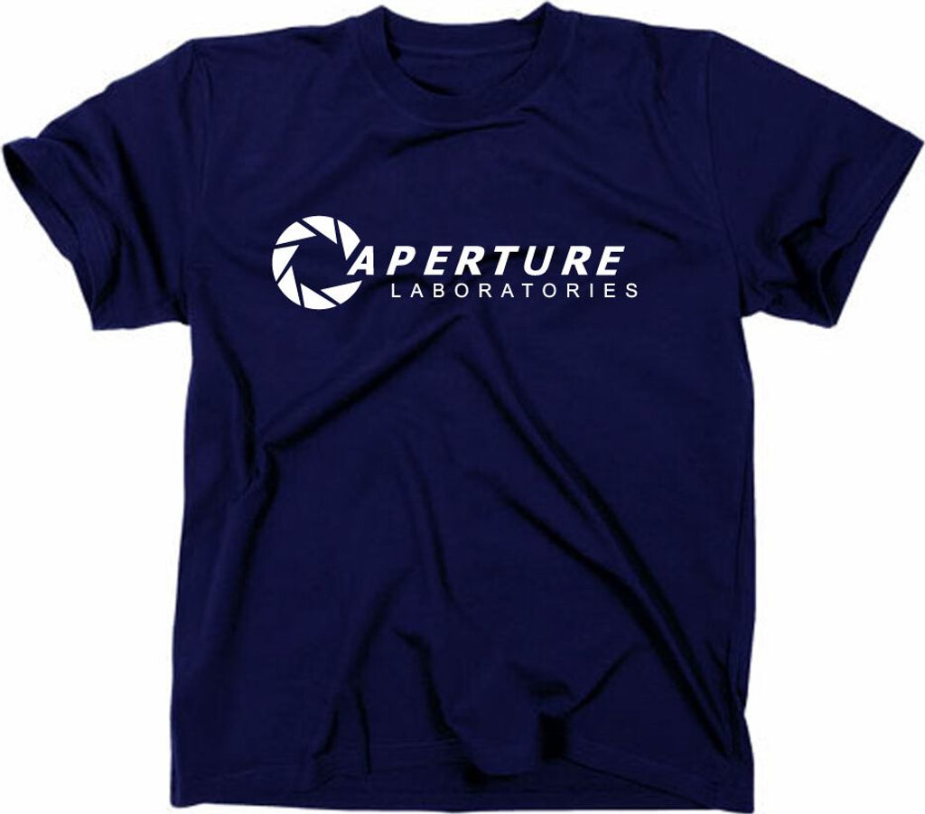 Styletex23 T-Shirt Aperture Laboratories HL Postal Black Mesa, navy, M
