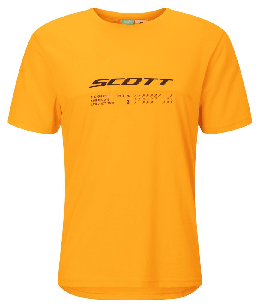 Scott SCO Tee Ms Vertic DRI SS gleam orange XXL