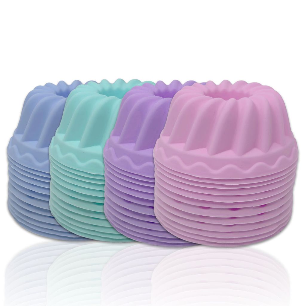 Silikon-Backform Für Petit Fours & Gugelhupf – 18 Kleine Formen, Hitzebeständig Bis 230°C – Ideal Für Kuchen & Desserts