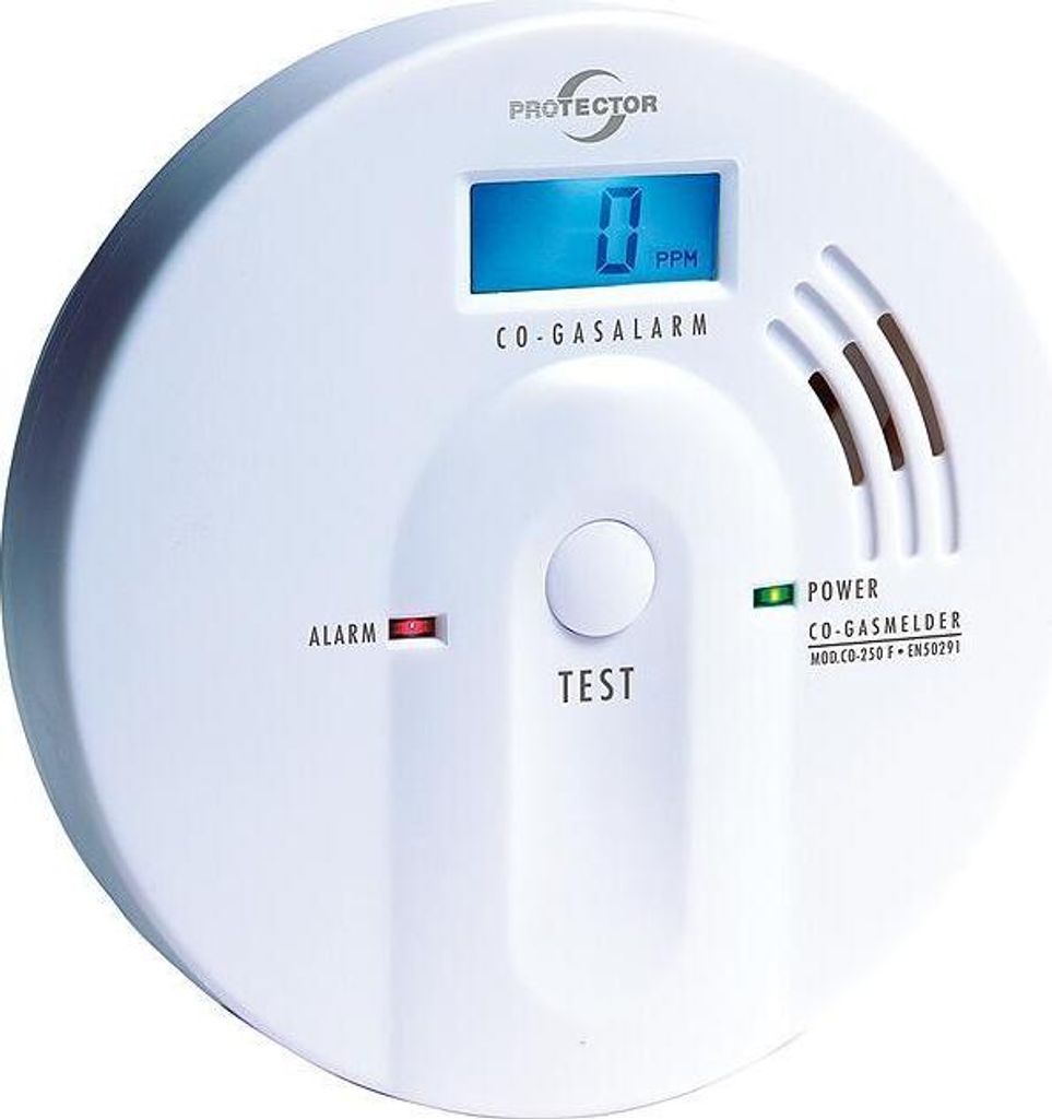 Detektor tlenku węgla Protector, detektor gazu CO CO-250 F Zdjęcie produktu