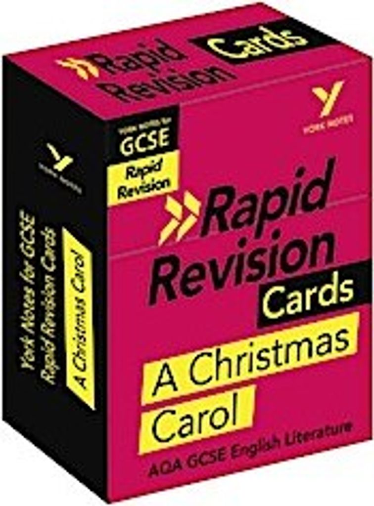 York Notes for AQA GCSE (9-1) Rapid Revision: A Christmas Carol - Refresh, Revise and Catch up!