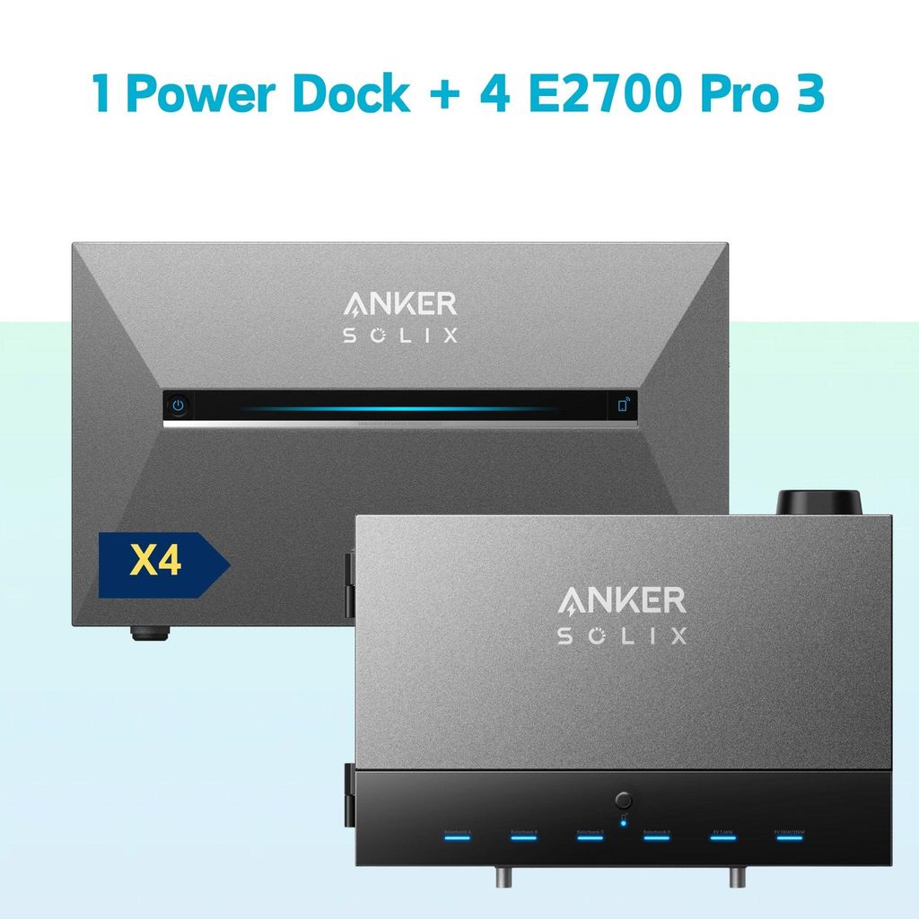Anker SOLIX  Power Dock mit Anker SOLIX Solarbank 3 E2700 Produktbild 
