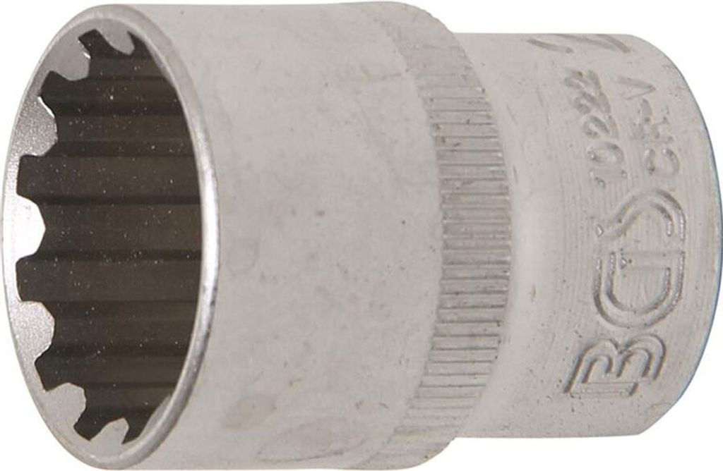 BGS 10222 Steckschlüssel-Einsatz "Gear Lock", 12,5 (1/2), 22 mm