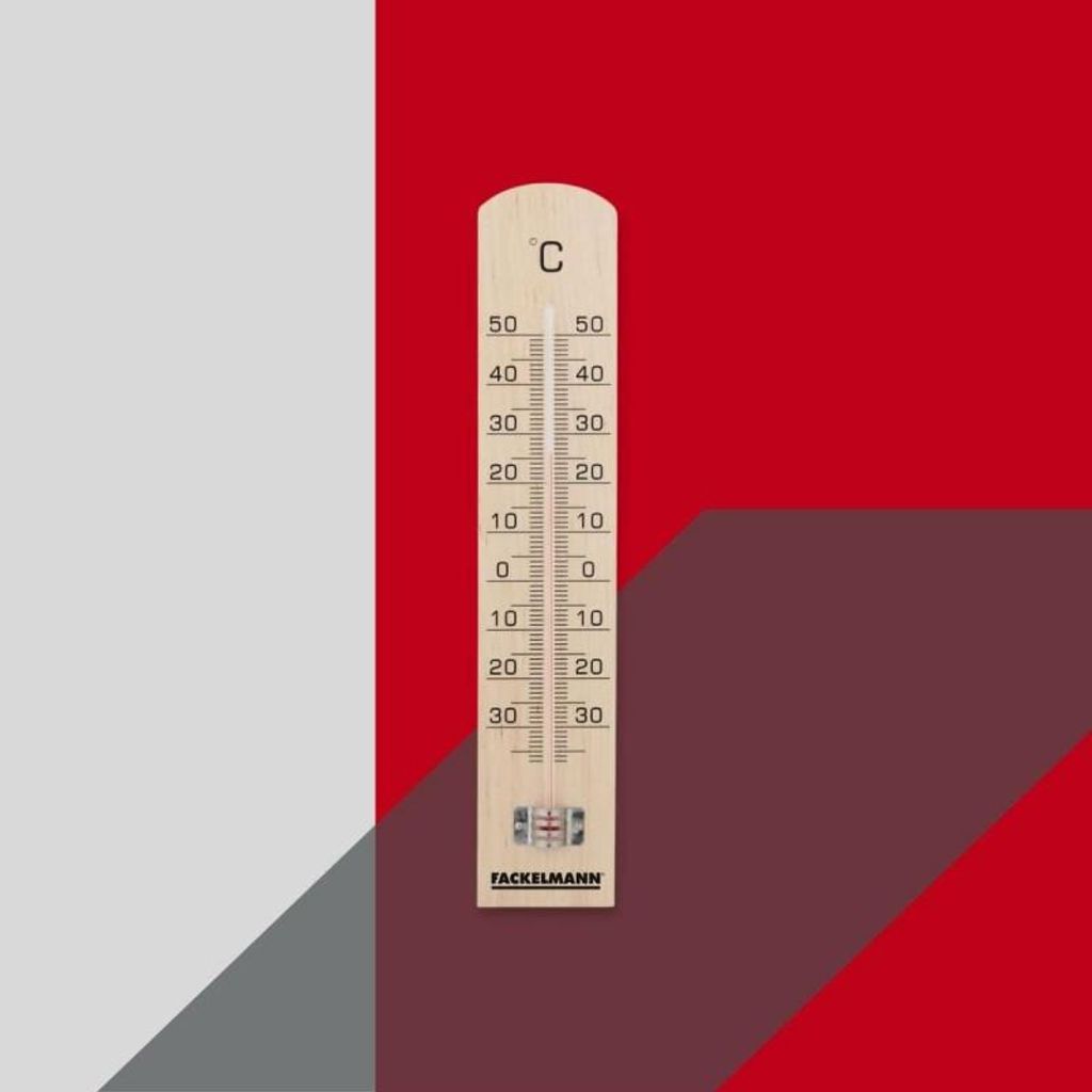 FACKELMANN Zimmerthermometer Holz, Lnge: 180 mm Obrázok produktu 