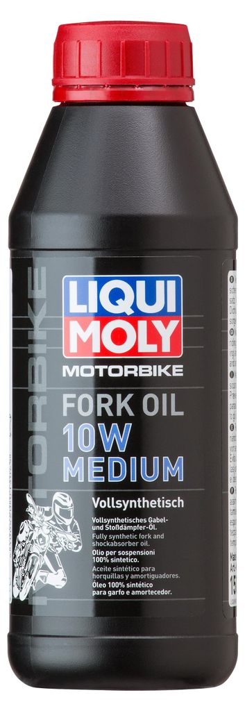 Liqui Moly Motorbike Fork Oil 10W medium 0,5 L Produktbild 