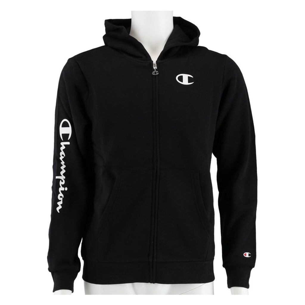 CHAMPION Hooded Full Zip Sweatshirt KK001 NBK S