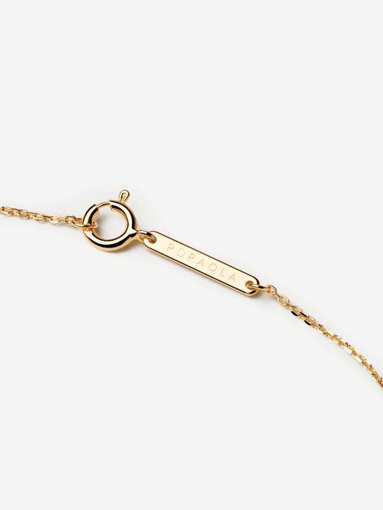 PDPAOLA Halskette LETTERS 18K gold plated silver gold Produktbild 13
