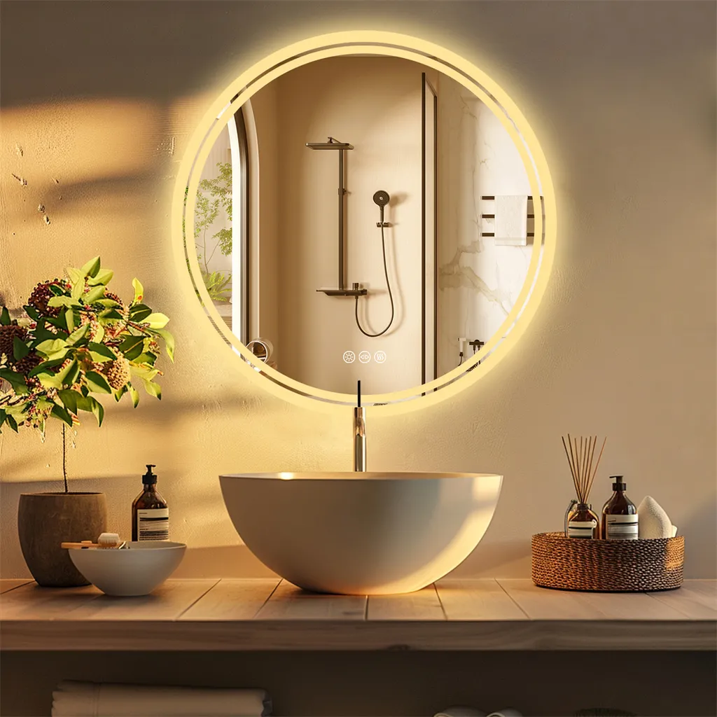 Specchio Bagno LED WISFOR 60cm: Sicurezza e Risparmio Energetico - 2