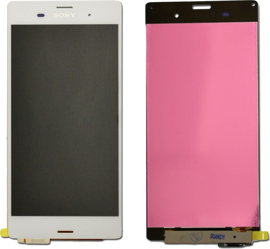 Display Ersatz Glas für Sony Xperia Z3 D6603 D6643 D6653 Full LCD Touchscreen Digitizer Scheibe weiss