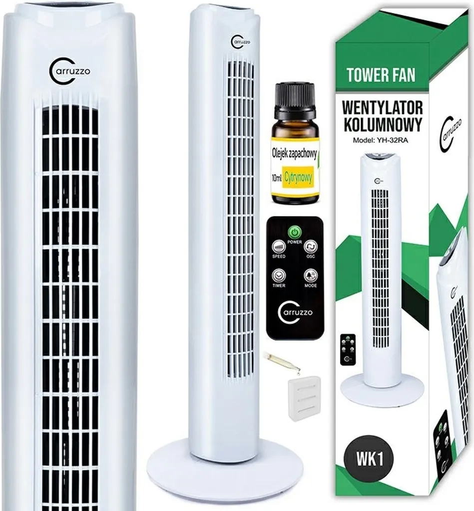 Gotel Wk1 Ventilatore a Colonna 81cm - Freschezza Silenziosa in Offerta
