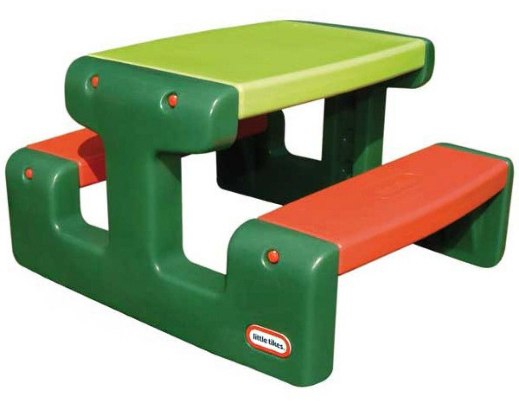 Little Tikes  Kindertisch mit 2 Sitzbänken für den Garten, Produktbild 
