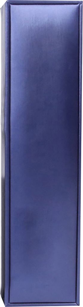 Kunstleder-Anhänger-Ring-Display-Box, Armband-Halskette, Schmuck-Aufbewahrungsbox-Blaue Halskettenbox#