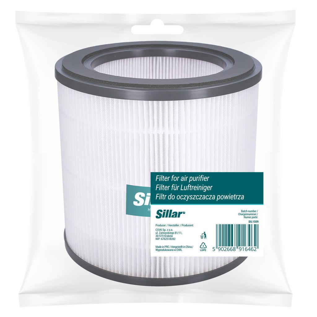 vhbw 2x filtro aria compatibile con Xiaomi Mi Air Purifier Pro purificatore d'aria - filtro combinato prefiltro + HEPA + carbone attivo