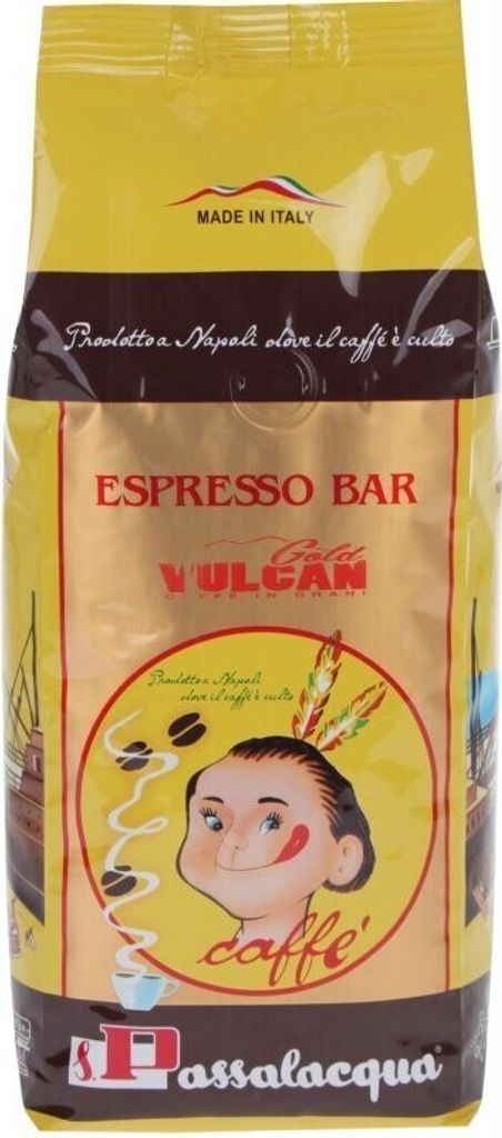 Kawa ziarnista Gold Vulcan 500 g - Passalacqua Zdjęcie produktu 