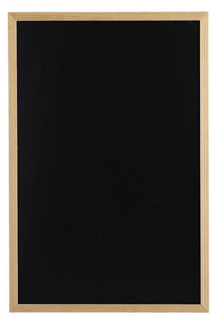 Kreide-Magnettafel, Metall, Kiefernholzrahmen 40x60cm Produktbild 