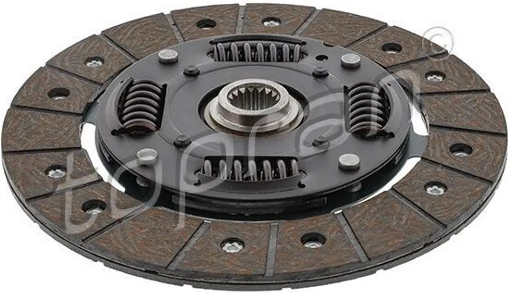 Disque d'embrayage TOPRAN 722 105 pour Peugeot 206 307 et Citroën C3 C4