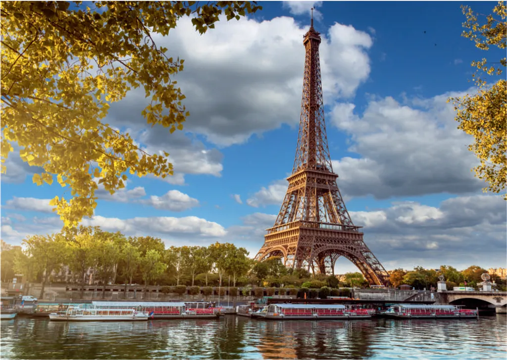 Puzzle 1000 pièces Tour Eiffel robuste sans pièces manquantes D-Toys