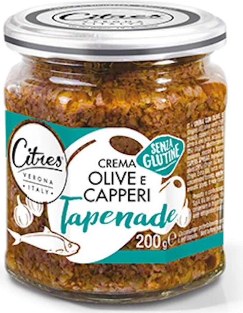 Crema Olive e Capperi Tapenade 200g - Citres Produktbild 