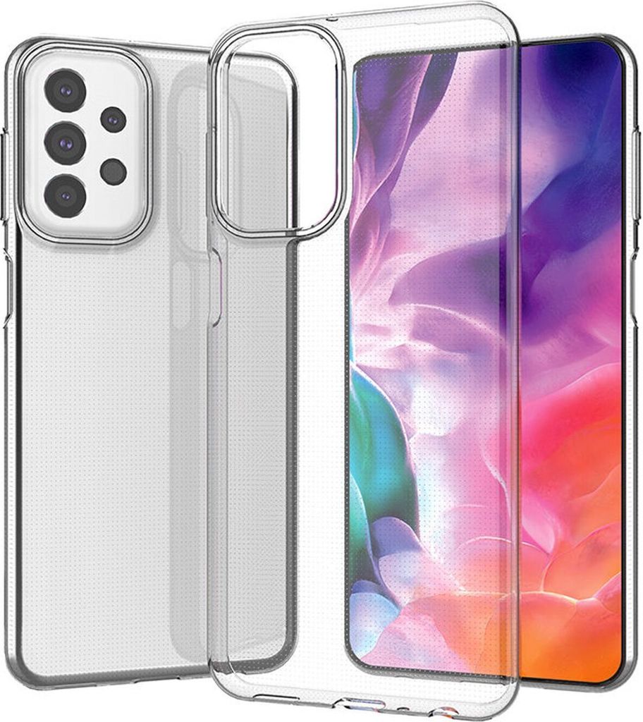 Silikon Hülle Basic kompatibel mit Samsung Galaxy A04e Case Soft Transparent