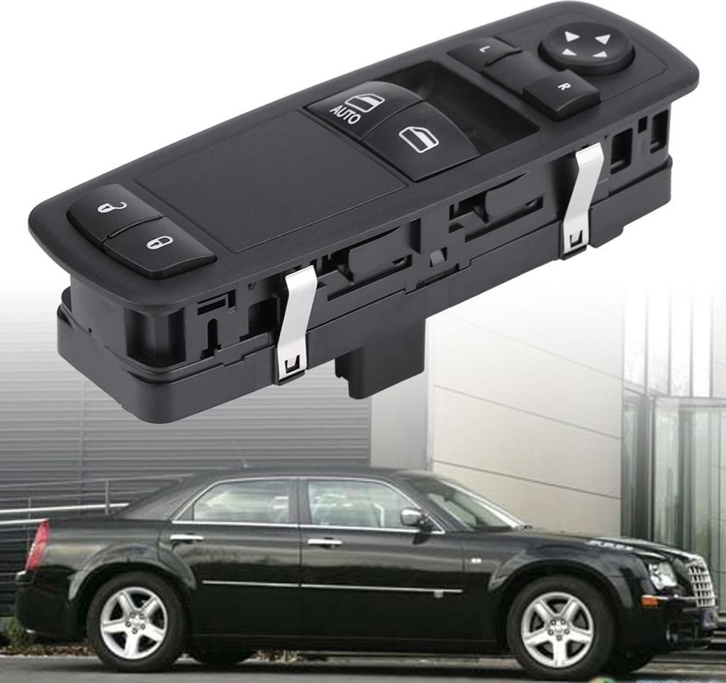 04602627AG, Fenstersteuerknopf ABS-Netzschalter 2 Stecker für LHD-Ersatz Dodge Grand