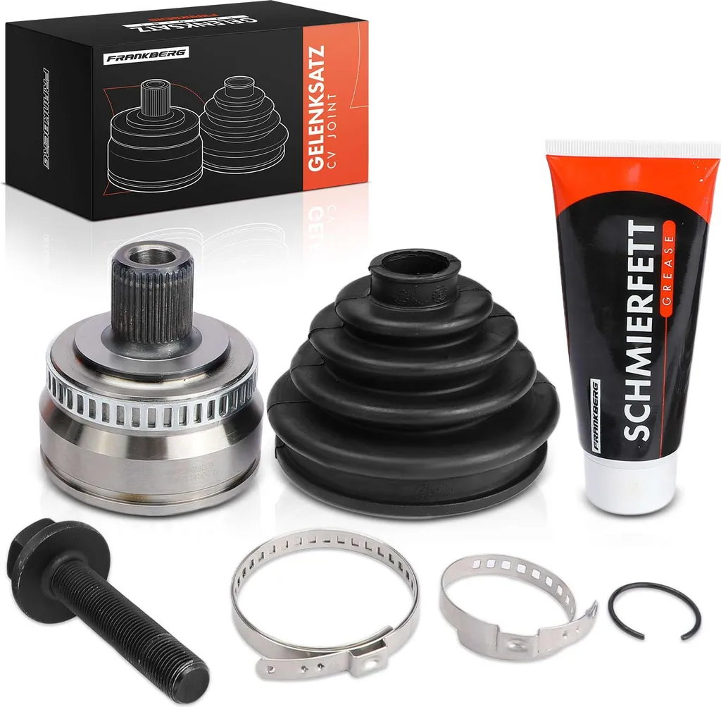 Arbre de transmission avant Frankberg pour Audi A4 8E2 1.6 1.8 2.0