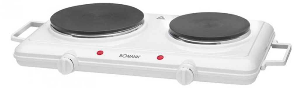 Bomann DKP 5028 CB, Biela, Na pracovnú dosku, 2 zone(s), 2 Obrázok produktu 