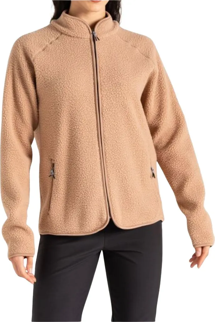 Sweat-shirt polaire femme chaud Dare2b beige M : fini le froid