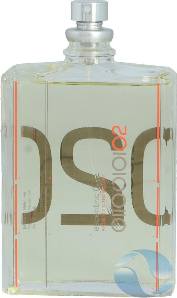 A clear, front-facing shot of a perfume bottle.