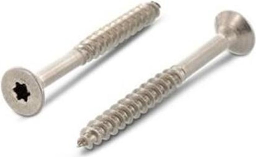 Holzschrauben 8x70/42, TX, A2 / Packung 100 Stück