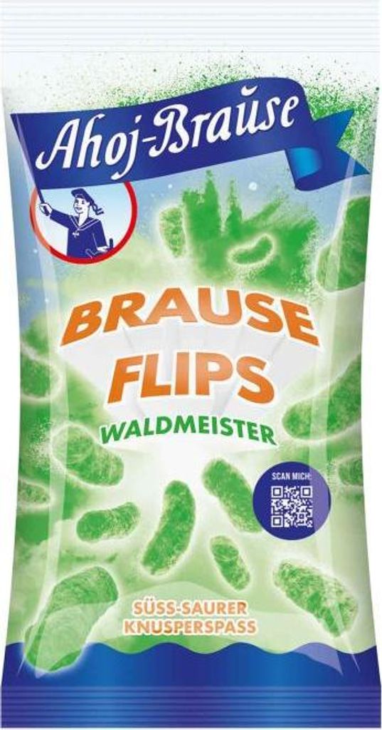 Ahoj-Brause Brause Flips Waldmeister 60g Produktbild 