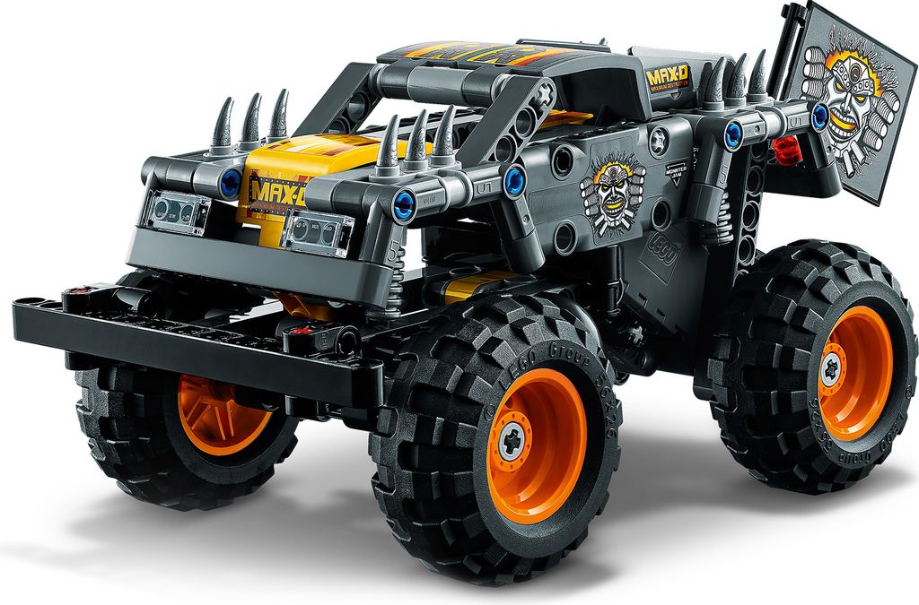 LEGO 42119 Technic Monster Jam Max-D Truck und Quad, 2-in-1 Produktbild 3