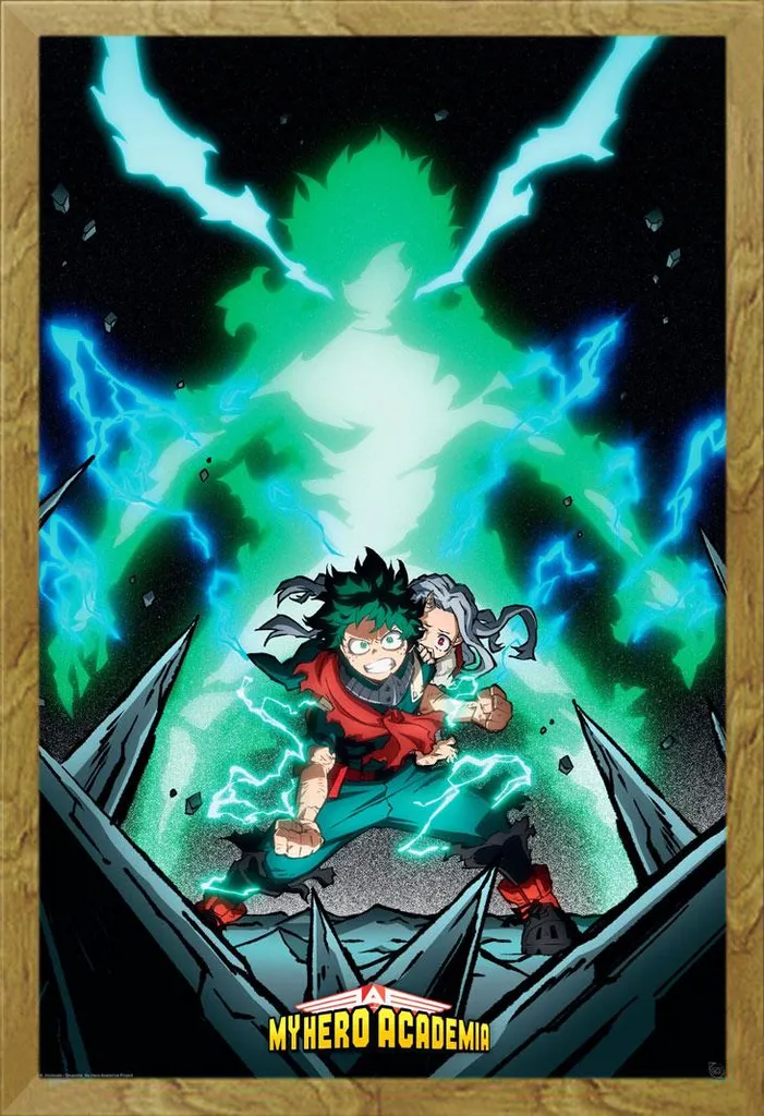 Poster My Hero Academia Eri & Izuku Maxi Cornice Shinsuke® Rovere
