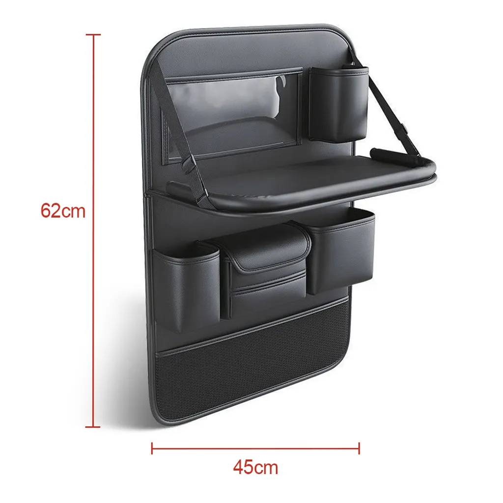 Rangement de bord auto pour enfants avec support tablette et repas - 2