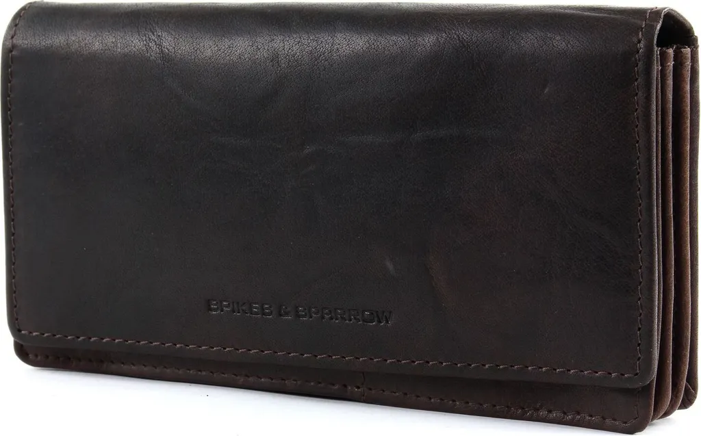 Portafoglio Uomo Pelle Marrone Spikes & Sparrow Bronco RFID Blocker