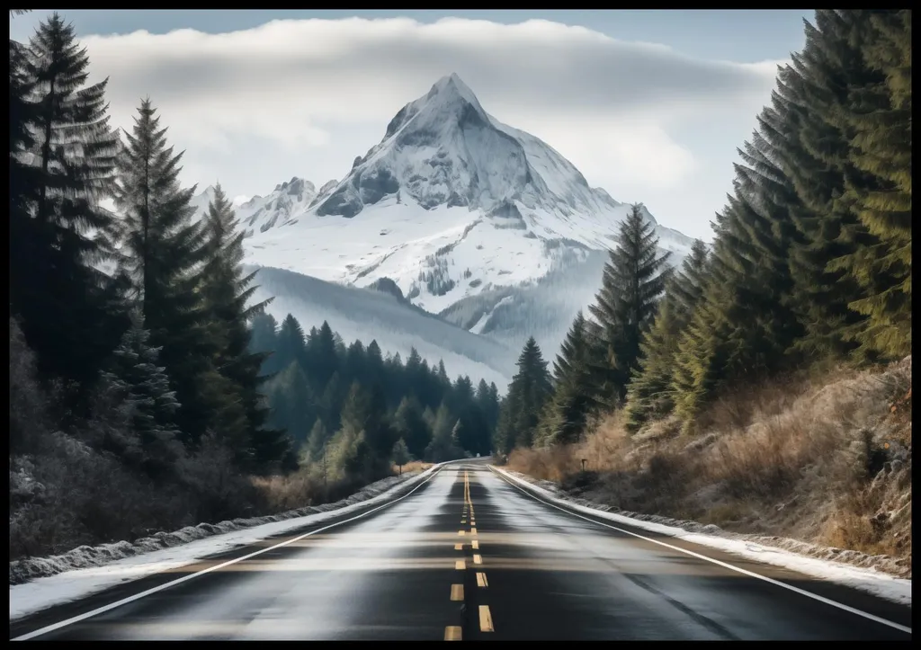 Poster 100x70cm Un viaggio coraggioso