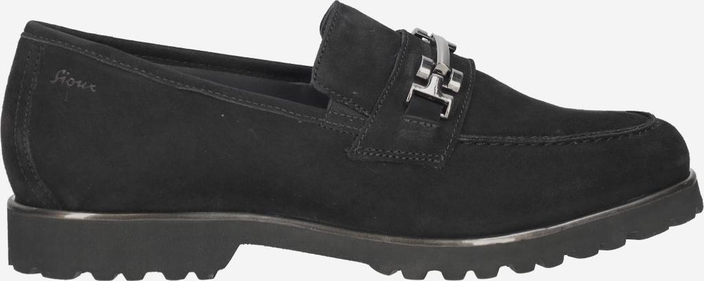 Sioux 41350 MEREDIT-752-H, Slipper & Mokassin in Schwarz für Damen, Größe 38
