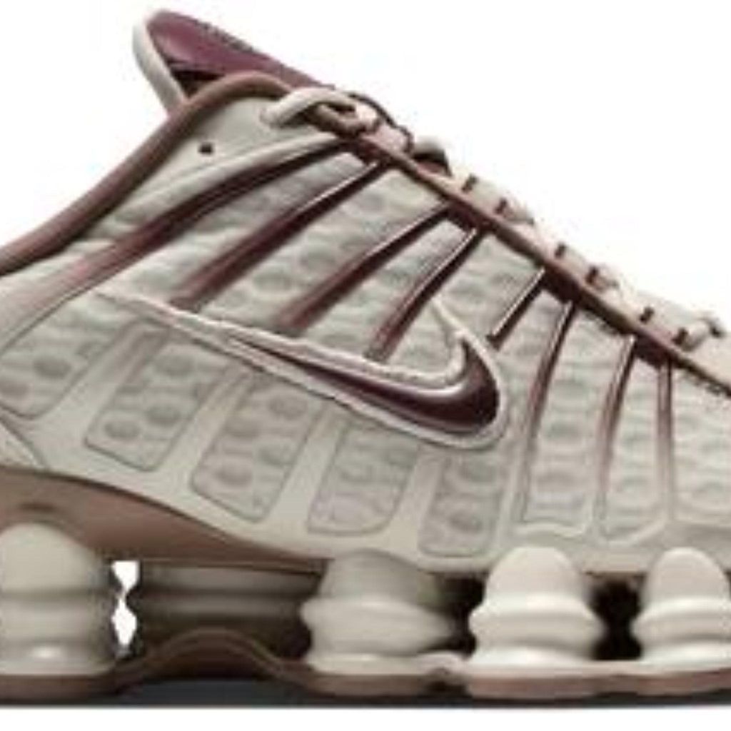 Nike Shox TL "Light Bone Burgundy Crush" Braun, Größe: 38