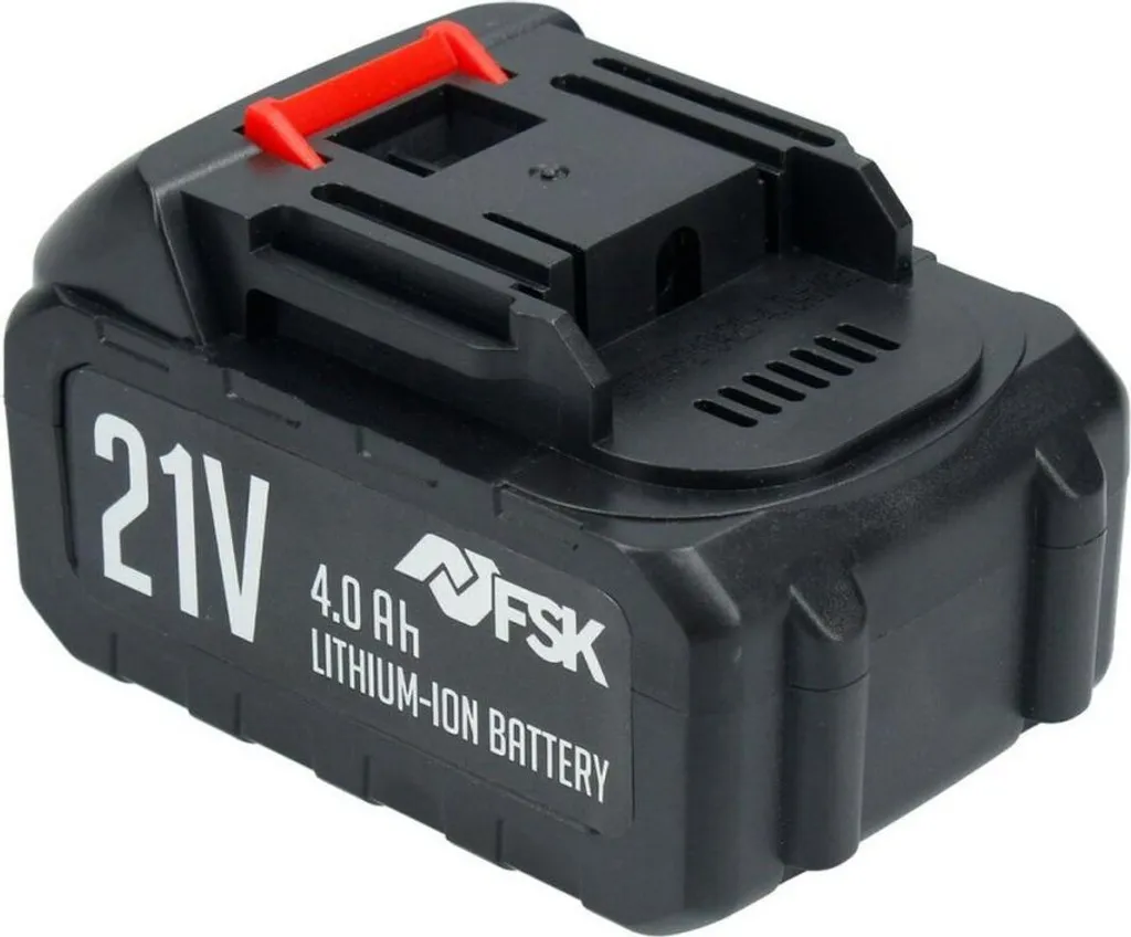 Batterie Ferrestock 32V 4Ah Lithium avec Chargeur EU Plug One Size Argent