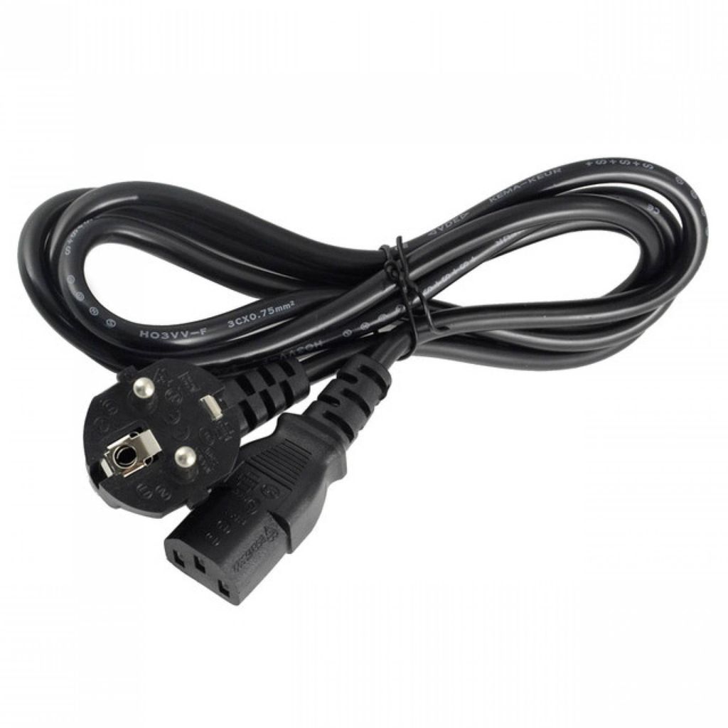 Power Cord C13 EU Plug Black Obrázek produktu 
