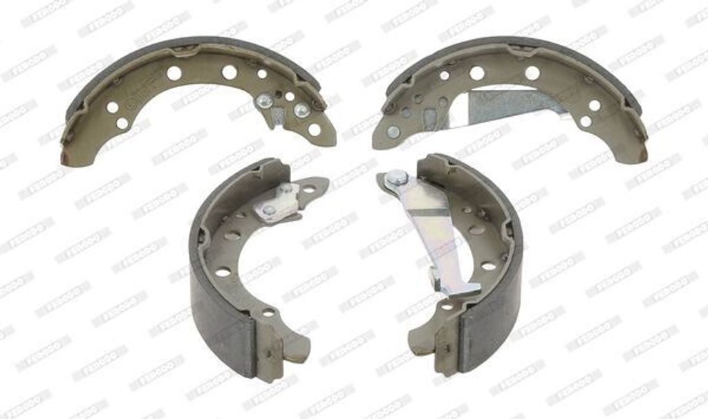FERODO Bremsbackensatz Trommelbremse Hinten für VW GOLF II (19E, 1G1) 200mm FSB150