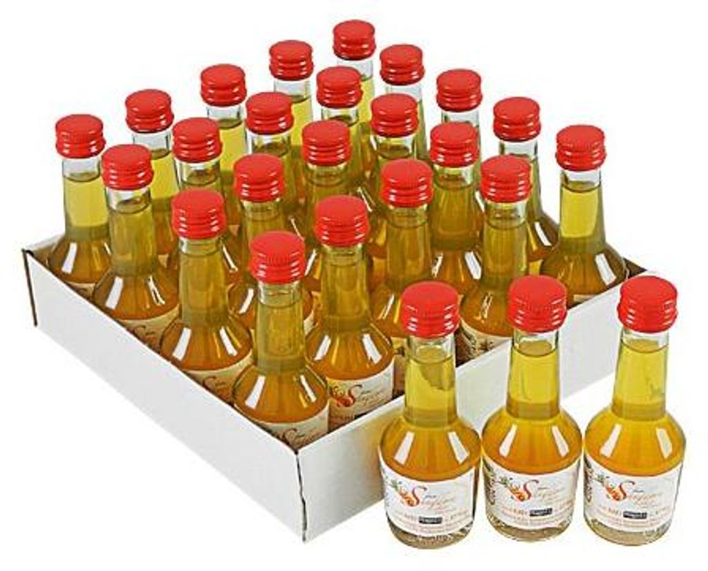 Sanddorn Likör 25er Pack (25 x 2 cl / 17 % vol.) Produktbild 