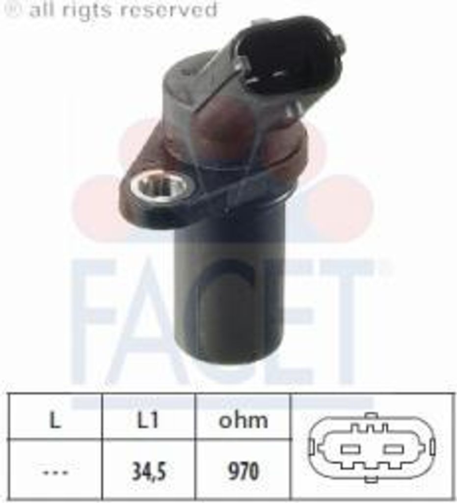 Facet Impulsgeber, Schwungrad  9.0235 Produktbild 
