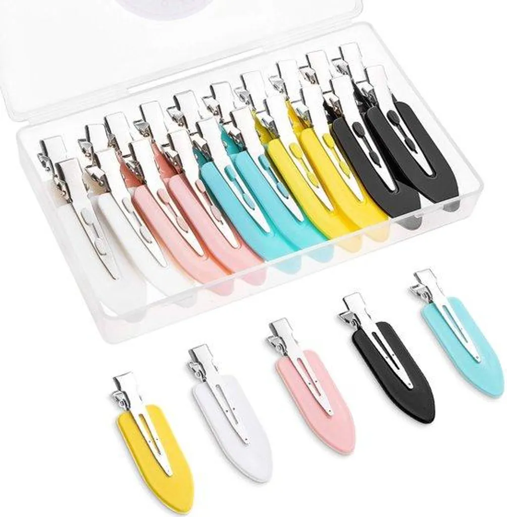 Barrettes Sans Courbure Ultra Légères pour Fixation Invisible et Précise