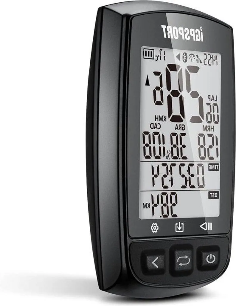 Ordinateur de bord GPS pour vélo avec large écran et connexion ANT+ V2