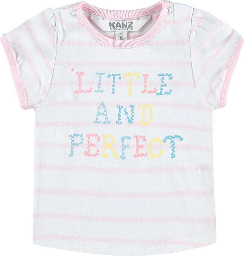 Mädchen T-Shirt, Mix, Streifen, Kanz