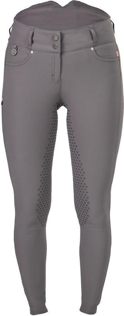 Back on Track Reithose Julia Grip Vollbesatz grau 42
