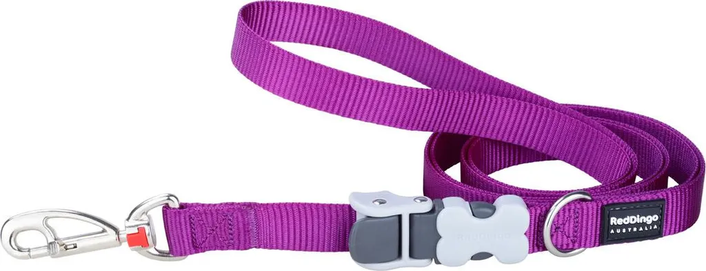 Red Dingo Guinzaglio Viola Cane Resistente - Nylon Alta Densità