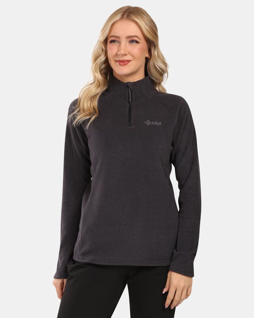Damen-Fleece-Mittelschicht Kilpi ALMERI-W, SCHWARZ, Größe 40